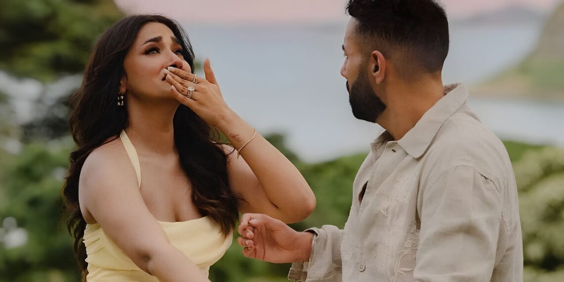 Jiya Shankar Gets Engaged To Boyfriend Kaaran After Dreamy Seaside Proposal; Shares Emotional Note