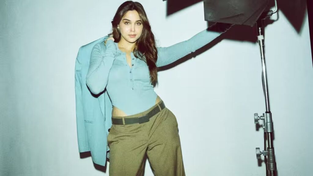 Sharvari Makes Power Dressing Look Effortless In Powder Blue Stella McCartney Look