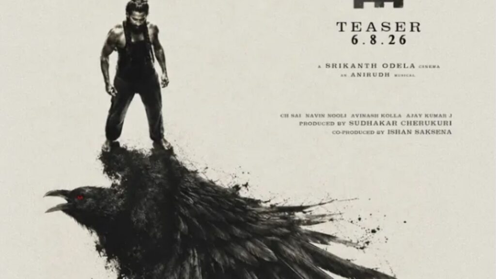 'Nani Is Hiding Something Massive!' The Paradise's New Poster Sparks Frenzy As Giant Raven Steals The Show Before Teaser Release