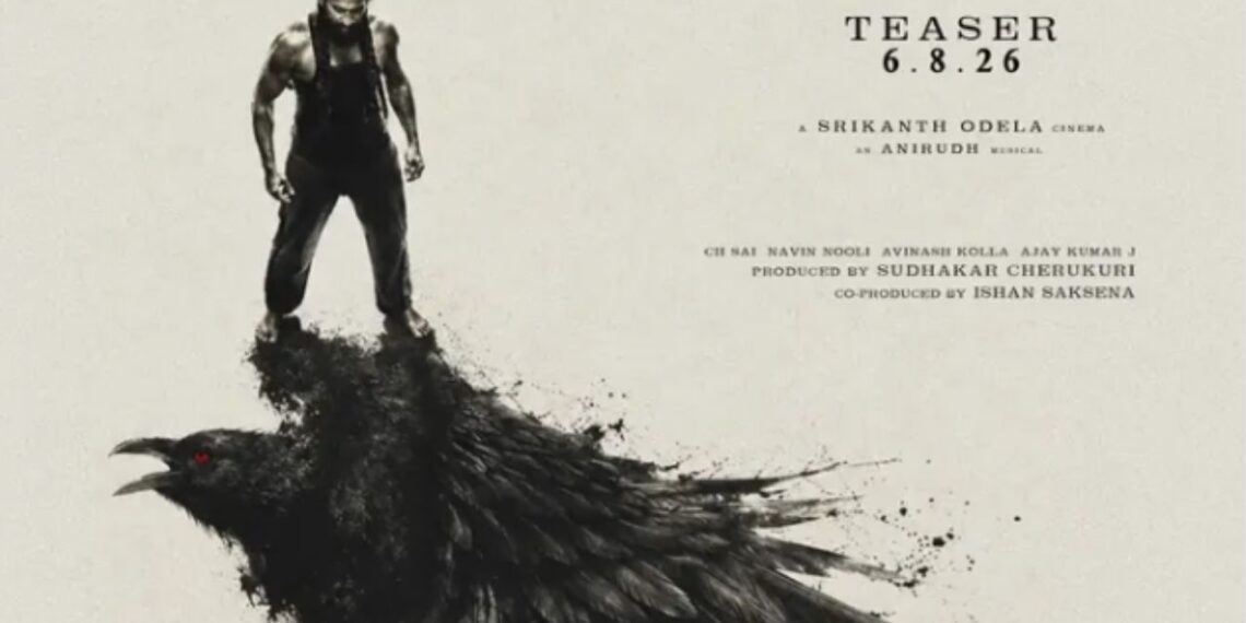 'Nani Is Hiding Something Massive!' The Paradise's New Poster Sparks Frenzy As Giant Raven Steals The Show Before Teaser Release