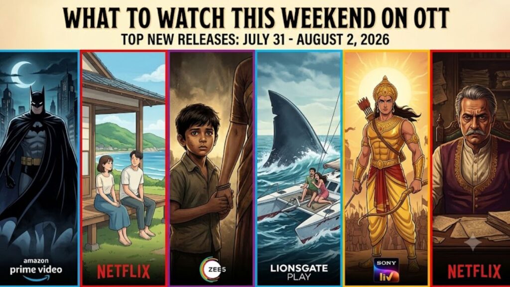 What to Watch on OTT This Weekend: Top New Releases on Netflix, Prime Video, ZEE5 & SonyLIV