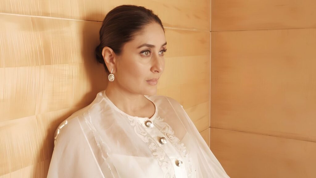 Kareena Kapoor Khan Turns Heads In Anamika Khanna’s Ivory Chikankari Look For Daayra Promotions; Rhea Kapoor Styles The Elegant Ensemble
