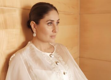 Kareena Kapoor Khan Turns Heads In Anamika Khanna’s Ivory Chikankari Look For Daayra Promotions; Rhea Kapoor Styles The Elegant Ensemble