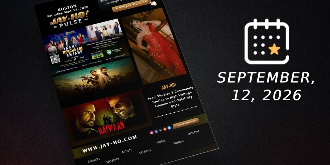 Jay-Ho! Pulse: Sept 12 , 2026