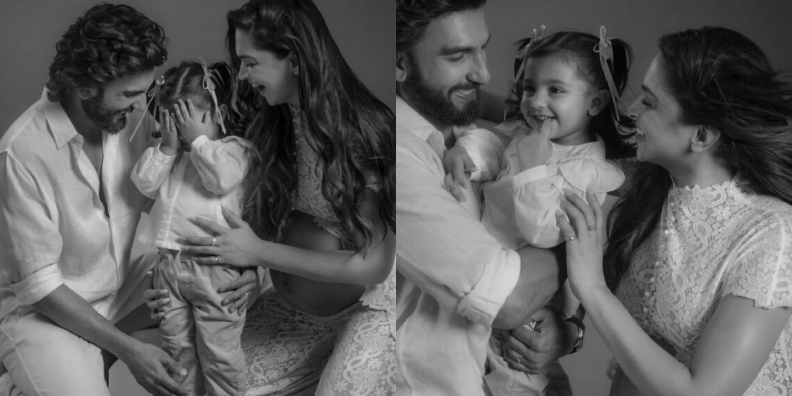 Ranveer Singh and Deepika Padukone Share Adorable Family Photos With Daughter Dua; Actress Flaunts Baby Bump