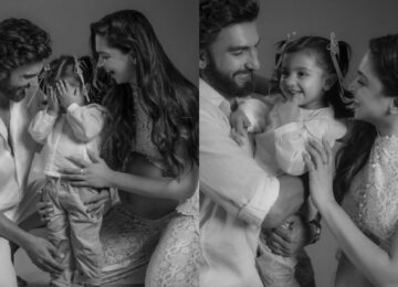 Ranveer Singh and Deepika Padukone Share Adorable Family Photos With Daughter Dua; Actress Flaunts Baby Bump