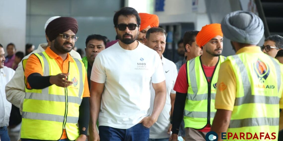 Sonu Sood Steps Up For Nepal Flood Victims, Arrives In Kathmandu With Relief Aid From India