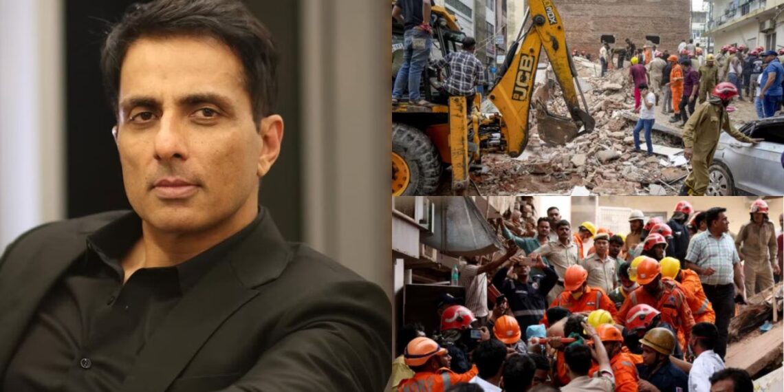 Sonu Sood Demands Safe Student Hostels After Delhi Building Collapse