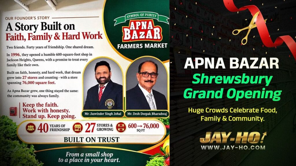 Apna Bazar Shrewsbury Opens to Huge Crowds, Celebrating Food, Family and Community