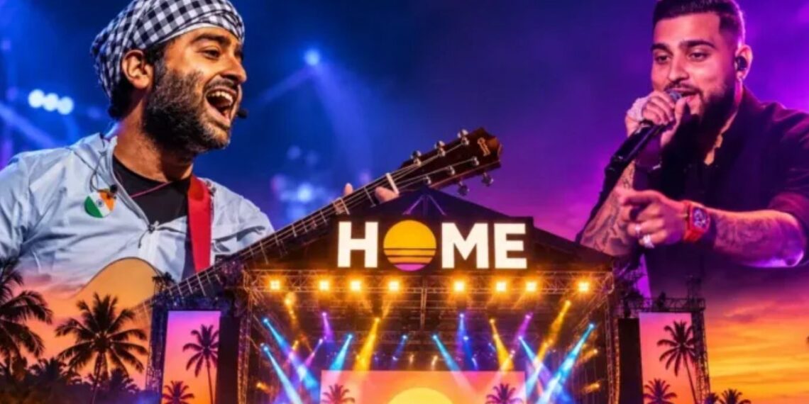 Arijit Singh And Karan Aujla To Headline HOME Music Festival In Goa: Dates, Line-Up And Tickets