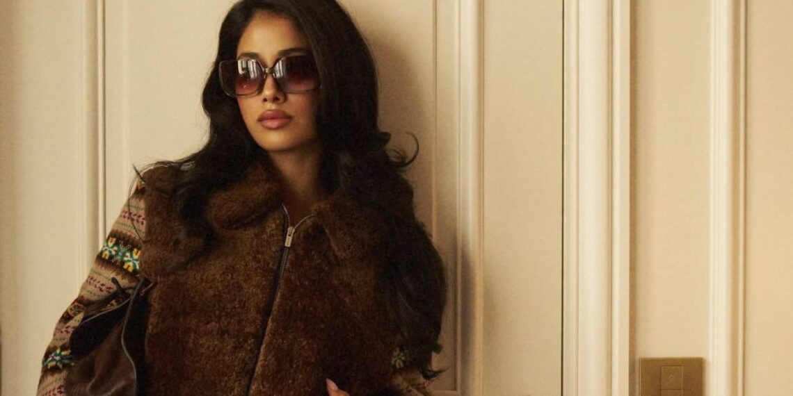 Janhvi Kapoor Miu Miu Look Turns Heads in Paris — Her Retro-Cool Knit Outfit Has All the Right Details