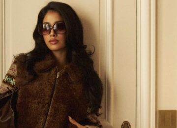 Janhvi Kapoor Miu Miu Look Turns Heads in Paris — Her Retro-Cool Knit Outfit Has All the Right Details