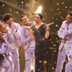 Karisma Kapoor Stuns in Amit Aggarwal at India’s Best Dancer Finale in a Dramatic Black Gown